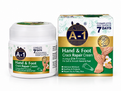 A-1 Hand & Foot Crack Repair Cream | 2-in-1 Formula for Soft & Smooth Skin