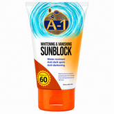 A-1 Sunblock SPF 60 – Whitening & Vanishing Formula, Water Resistant