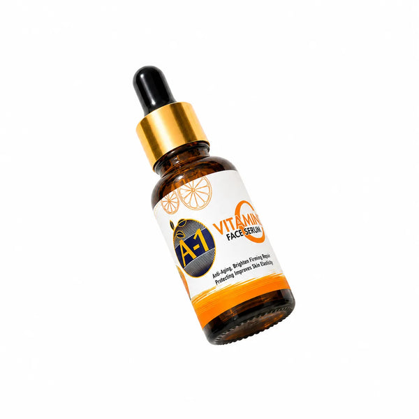 A-1 Vitamin C Face Serum – Anti-Aging & Brightening, Vegan Formula