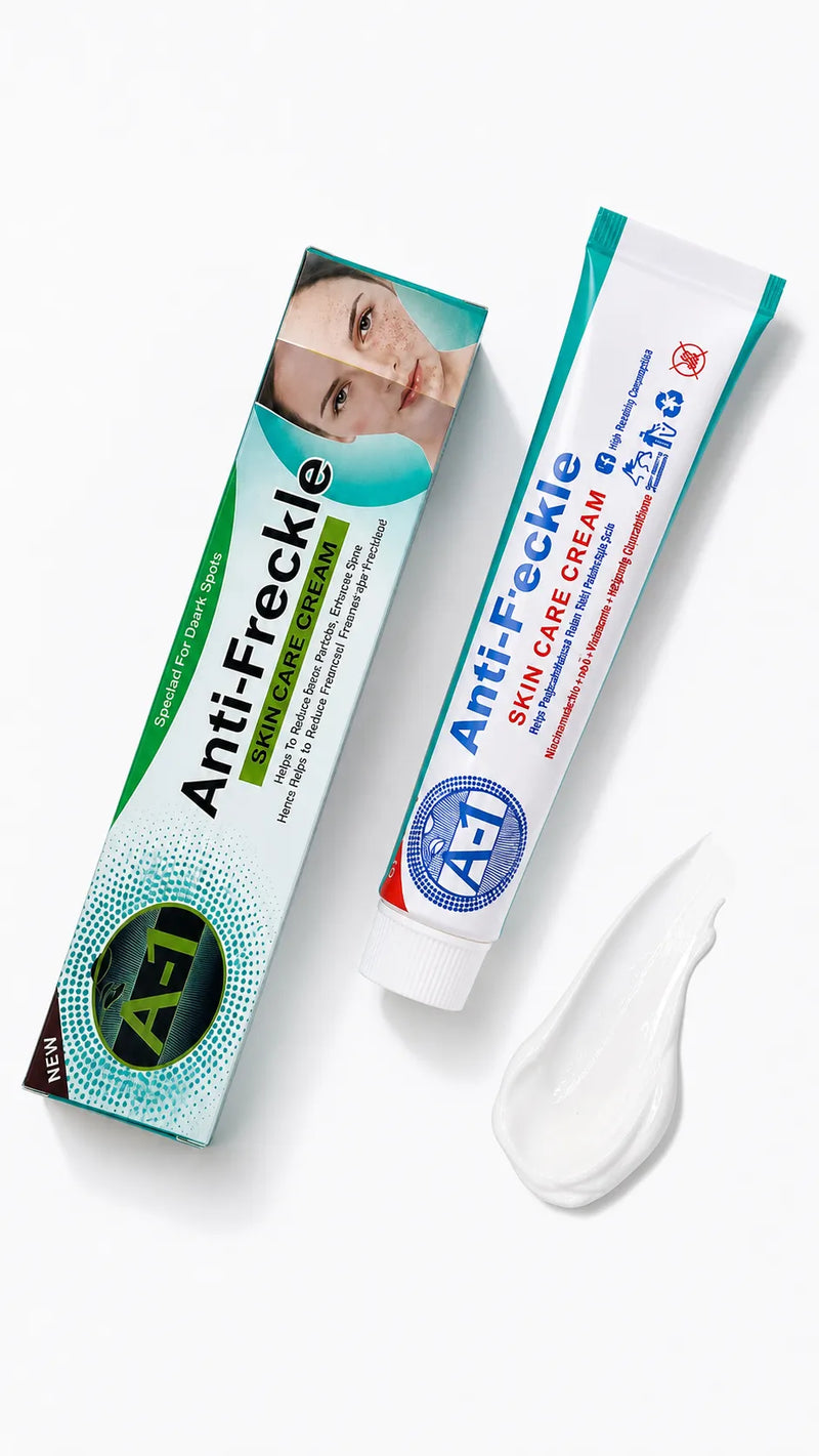 A-1 Anti-Freckle Skin Care Cream | Niacinamide, Retinol & Glutathione Formula | For Healthy Glowing Skin