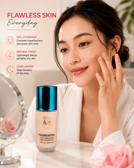 A-1 2-in-1 Foundation & Concealer – Brightening Formula, All Skin Types