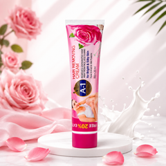 A-1 Rose Hair Removing Cream – Bright & Silky Skin, 120ml