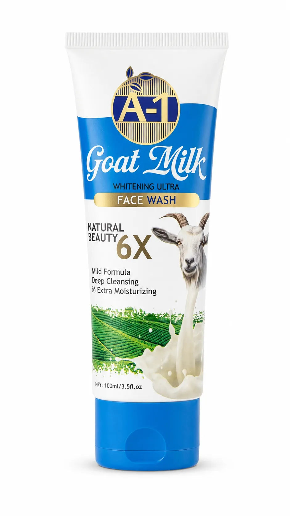 A-1 Goat Milk Whitening Face Wash | Deep Cleansing & Extra Moisturizing