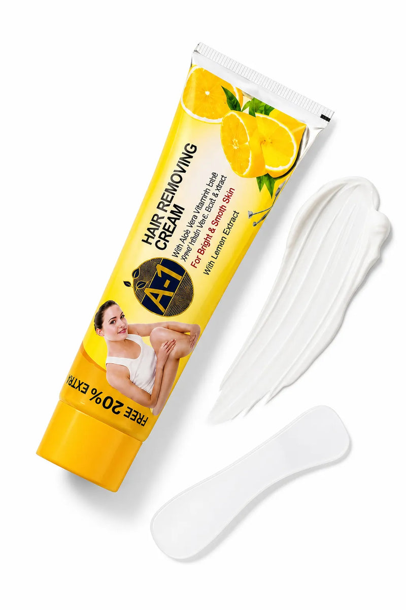 A-1 Lemon Hair Removal Cream: Effortless Smooth Skin in Minutes!