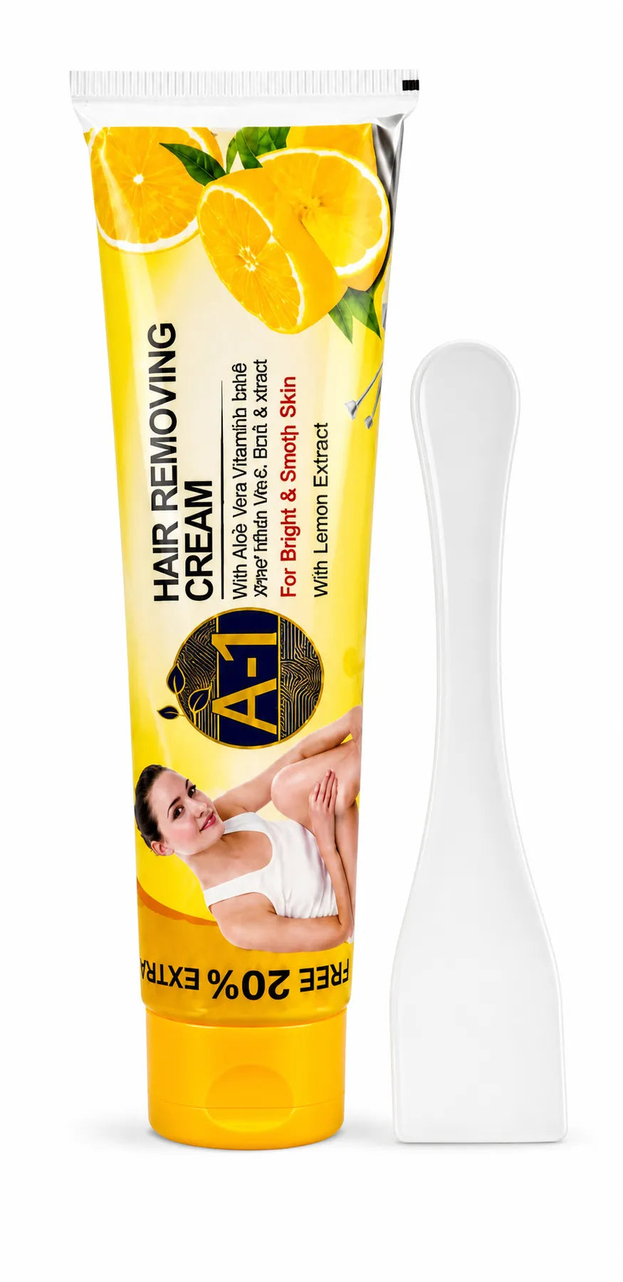 A-1 Lemon Hair Removal Cream: Effortless Smooth Skin in Minutes!